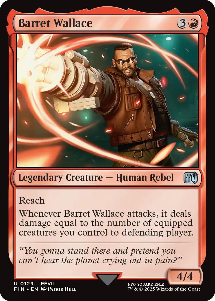 Barret Wallace [FINAL FANTASY Commander]