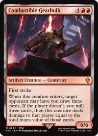 Combustible Gearhulk [FINAL FANTASY Commander]