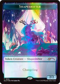 Shapeshifter Token (1906) (Double Rainbow Foil) [Secret Lair Drop Series]