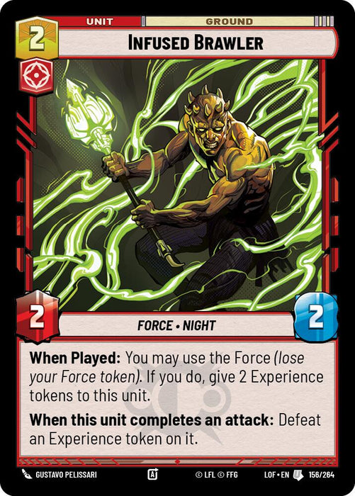 Infused Brawler (156/264) (156/264) [Legends of the Force]