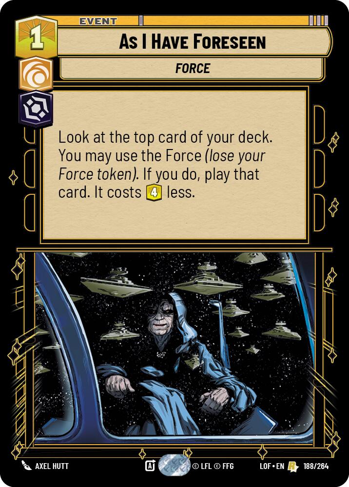 As I Have Foreseen (188/264) [Legends of the Force]