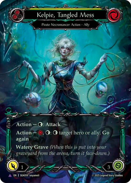 Kelpie, Tangled Mess (Marvel) [SEA059] (High Seas)  Cold Foil