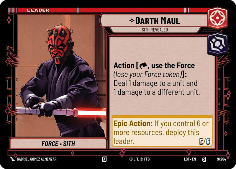 Darth Maul - Sith Revealed (009/264) [Legends of the Force]