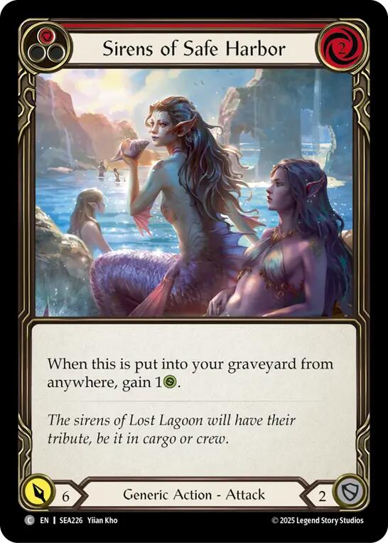 Sirens of Safe Harbor (Red) (SEA226) [High Seas]