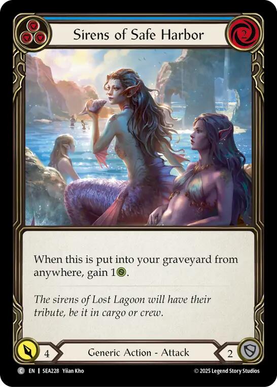 Sirens of Safe Harbor (Blue) (SEA228) [High Seas]