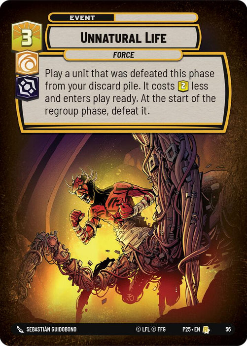 Unnatural Life (56) (56) [Store Showdown Promos]