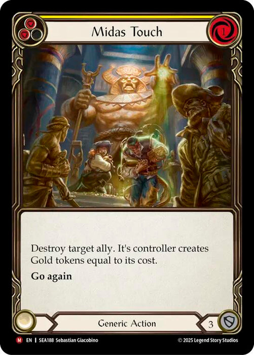 Midas Touch [SEA188] (High Seas)  Rainbow Foil