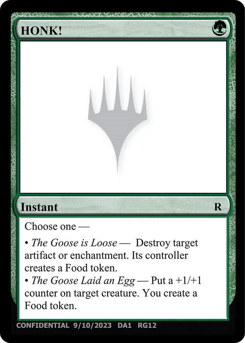Image for HONK! - Magic: The Gathering