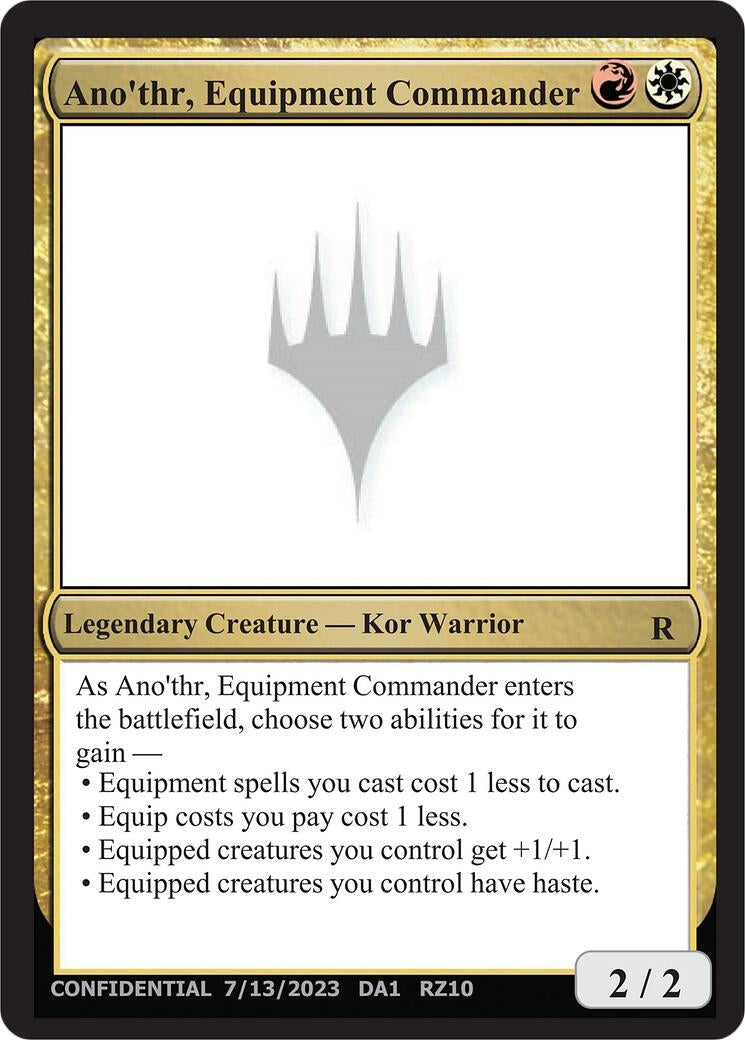 Image for Ano'thr, Equipment Commander - Magic: The Gathering