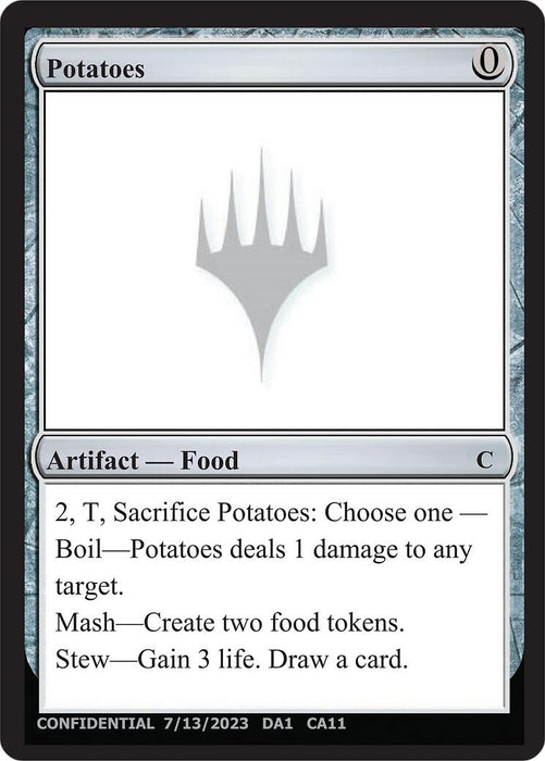 Image for Potatoes - Magic: The Gathering