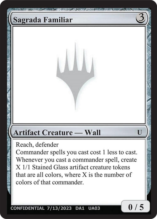 Image for Sagrada Familiar - Magic: The Gathering