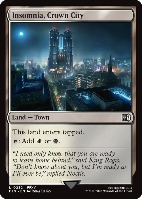 Insomnia, Crown City [FINAL FANTASY]