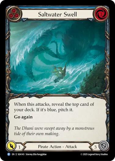Saltwater Swell (Blue) (SEA143) [High Seas]