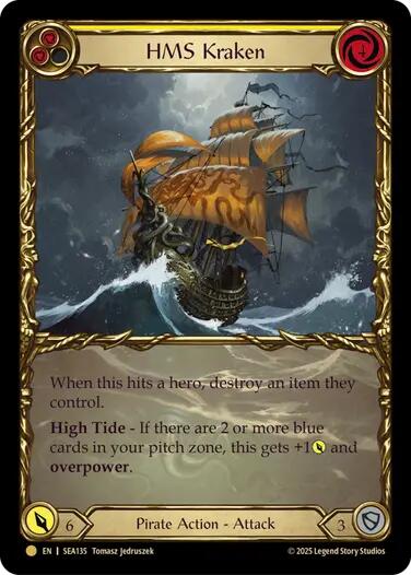 HMS Kraken (Treasure) (SEA135) [High Seas]