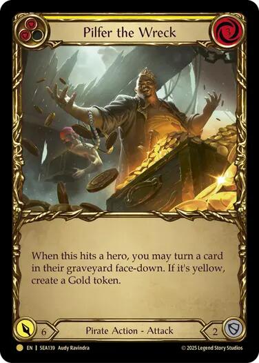 Pilfer the Wreck (Yellow) (Treasure) (SEA139) [High Seas]
