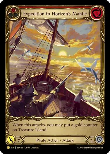 Expedition to Horizon's Mantle (Treasure) (SEA158) [High Seas]