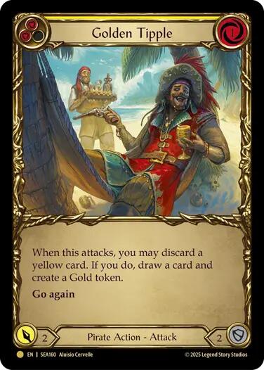 Golden Tipple (Yellow) (Treasure) (SEA160) [High Seas]