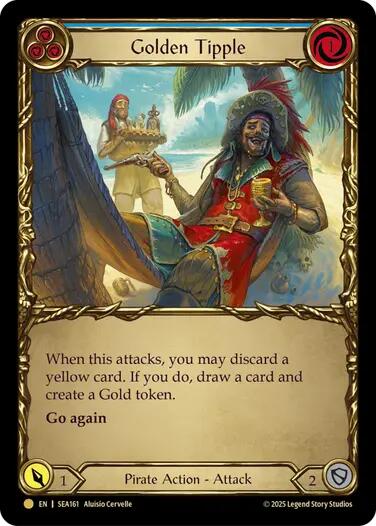 Golden Tipple (Blue) (Treasure) (SEA161) [High Seas]