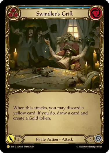 Swindler's Grift (Blue) (Treasure) (SEA171) [High Seas]