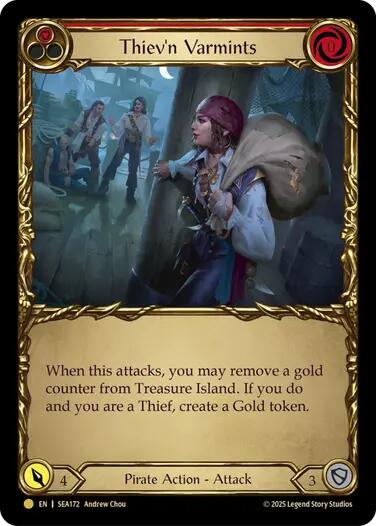 Thiev'n Varmints (Treasure) (SEA172) [High Seas]