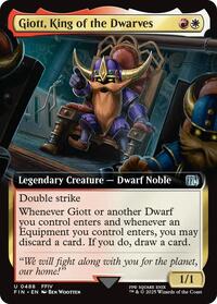 Giott, King of the Dwarves (Extended Art) [FINAL FANTASY]