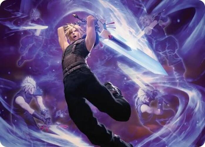 Cloud's Limit Break Art Card (23) [Art Series: FINAL FANTASY]