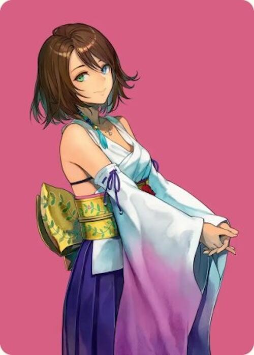 Yuna, Hope of Spira Art Card (48) [Art Series: FINAL FANTASY]