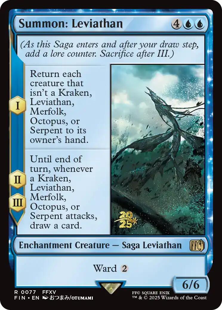 Summon: Leviathan (77) [Prerelease Cards]