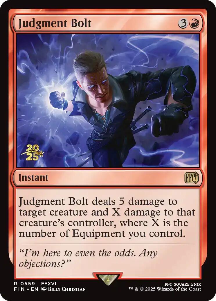 Judgment Bolt (559) [Prerelease Cards]