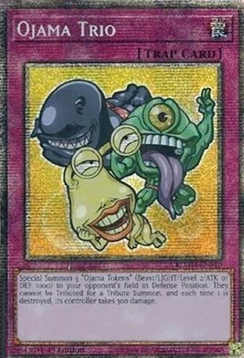Ojama Trio (Starlight Rare) (BLMM-EN010) [Battles of Legend: Monster Mayhem]