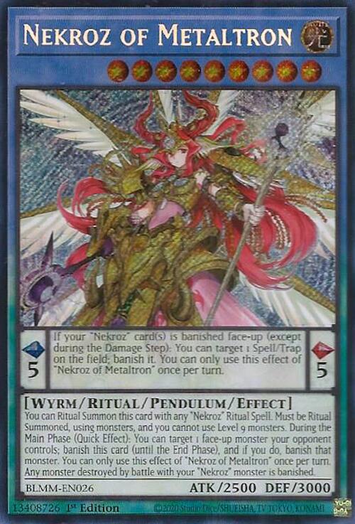 Nekroz of Metaltron (BLMM-EN026) [Battles of Legend: Monster Mayhem]
