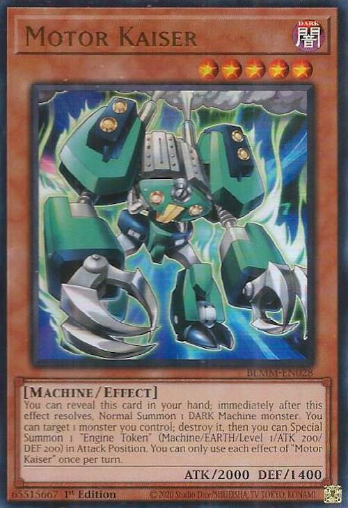 Motor Kaiser (BLMM-EN028) [Battles of Legend: Monster Mayhem]