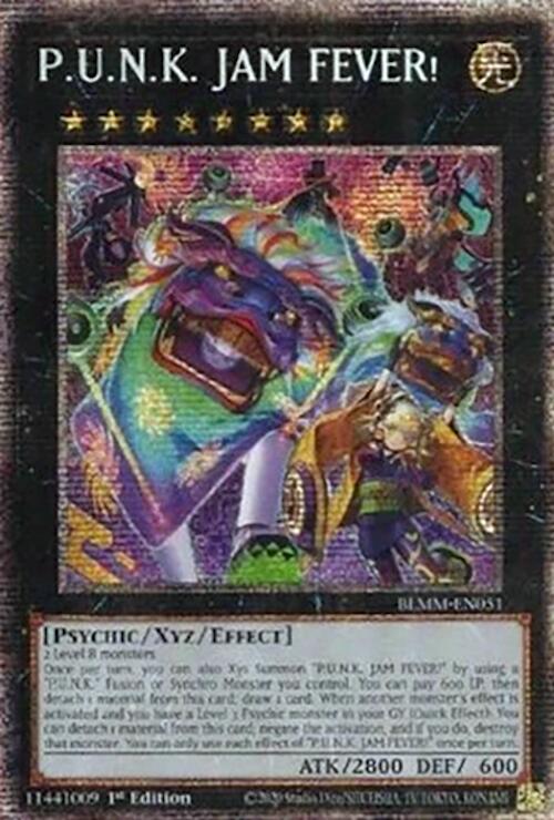 P.U.N.K. JAM FEVER! (Starlight Rare) (BLMM-EN051) [Battles of Legend: Monster Mayhem]