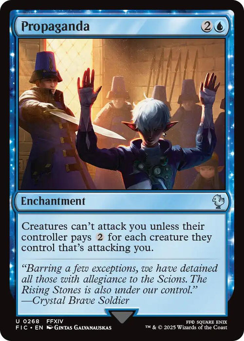 Propaganda (Surge Foil) [FINAL FANTASY Commander]