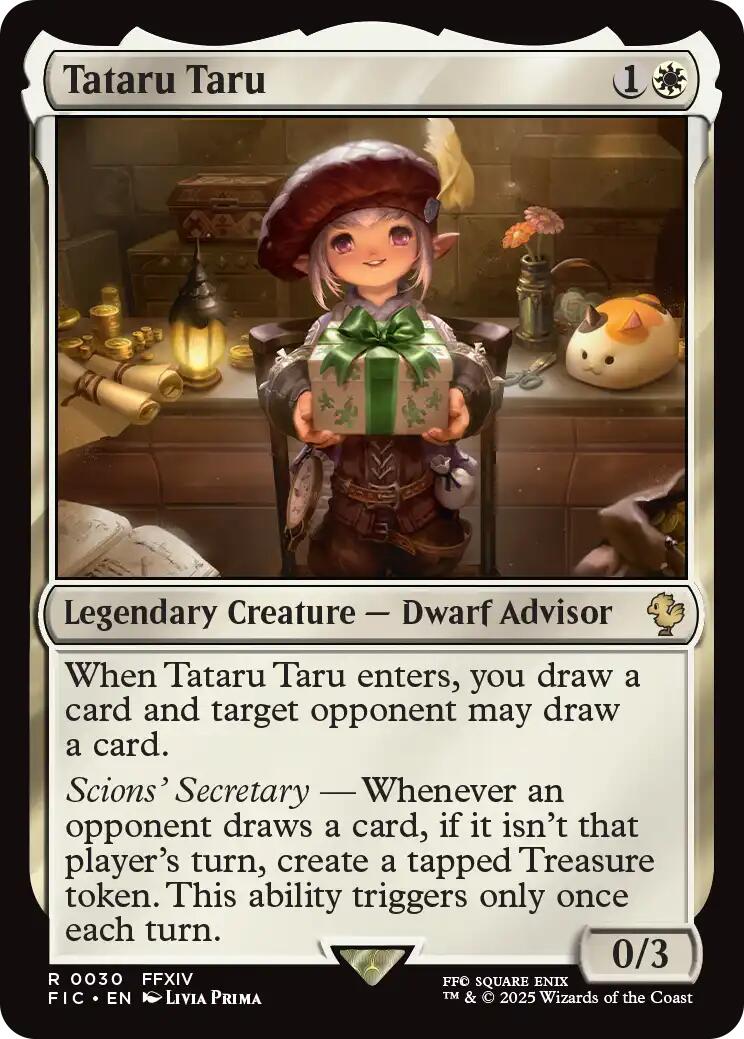 Tataru Taru (Surge Foil) (30) [Commander: FINAL FANTASY]