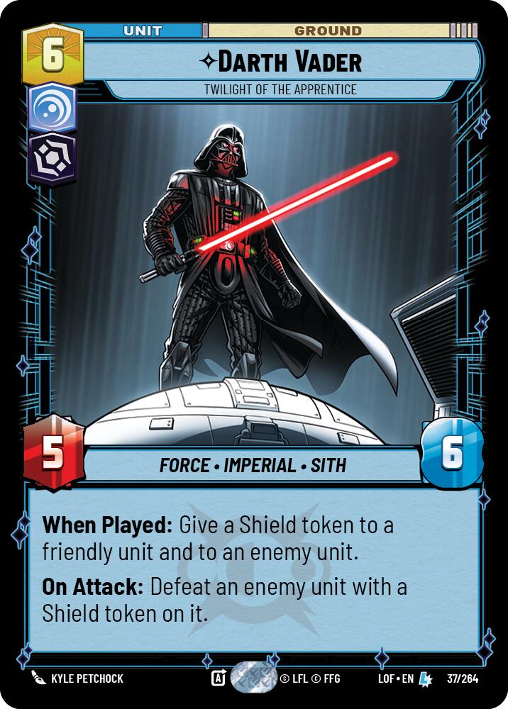 Darth Vader - Twilight of the Apprentice (037/264) [Legends of the Force]