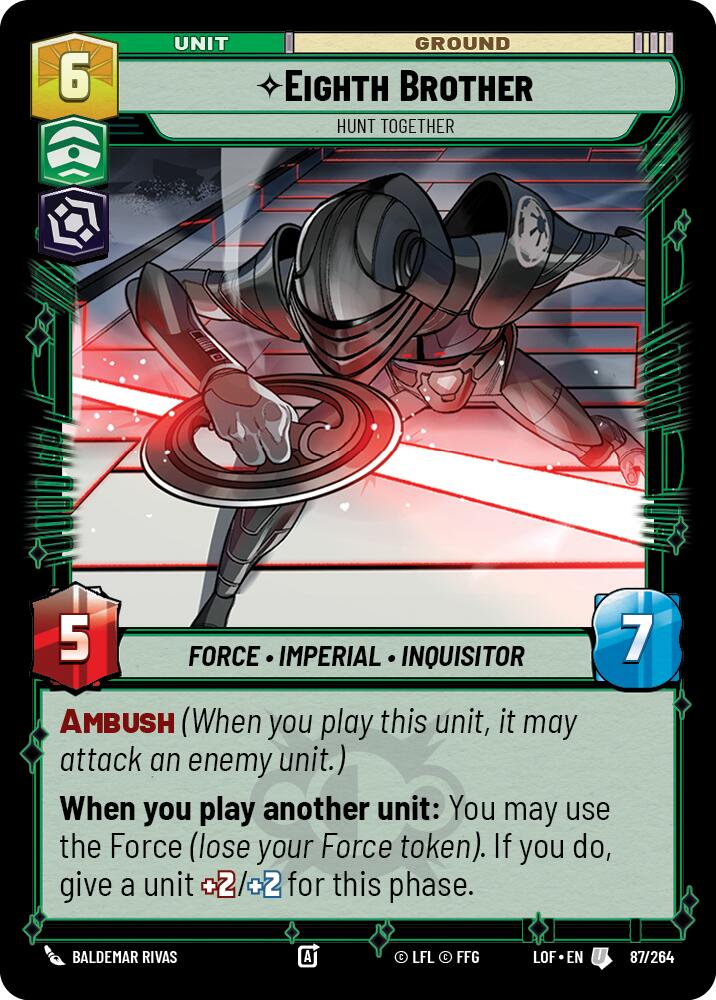 Eighth Brother - Hunt Together (087/264) [Legends of the Force]