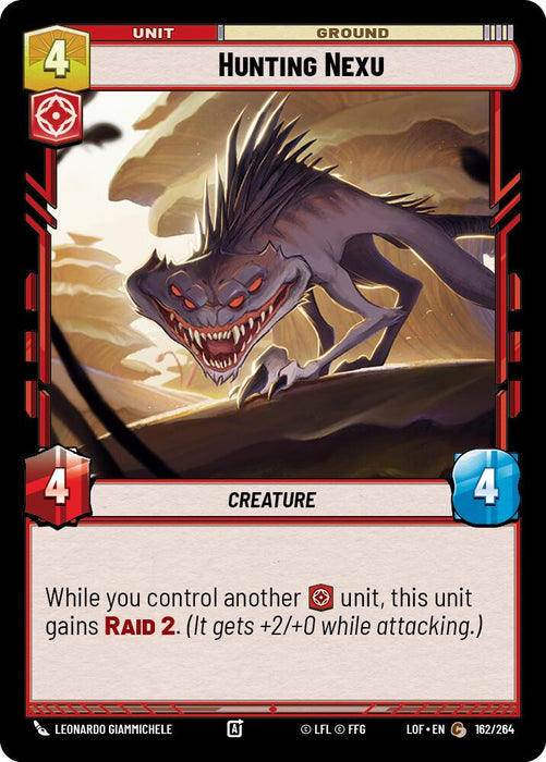 Hunting Nexu (162/264) (162/264) [Legends of the Force]