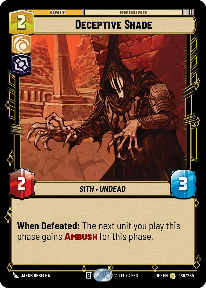 Deceptive Shade (180/264) [Legends of the Force]