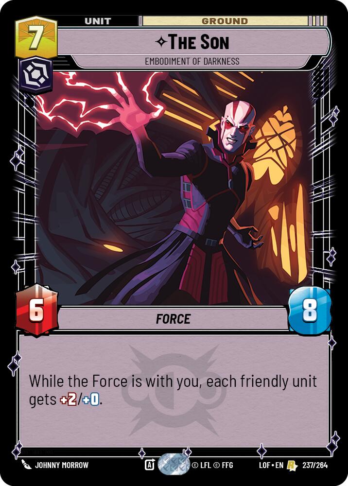 The Son - Embodiment of Darkness (237/264) [Legends of the Force]