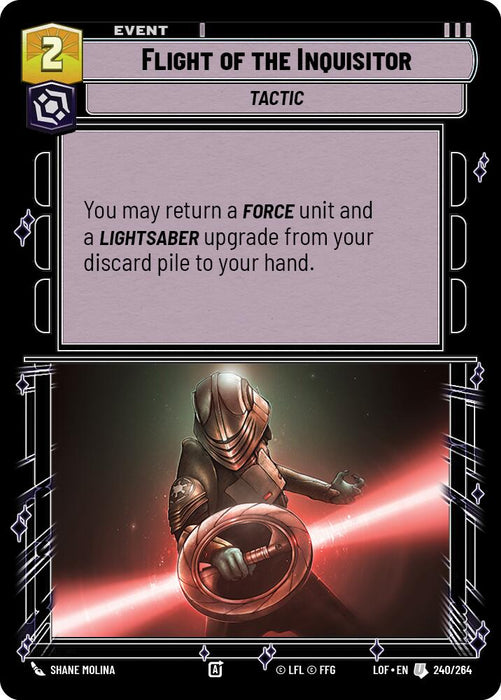 Flight of the Inquisitor (240/264) (240/264) [Legends of the Force]
