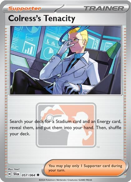 Image for Colress's Tenacity (057/064) [League & Championship Cards] - Pokemon