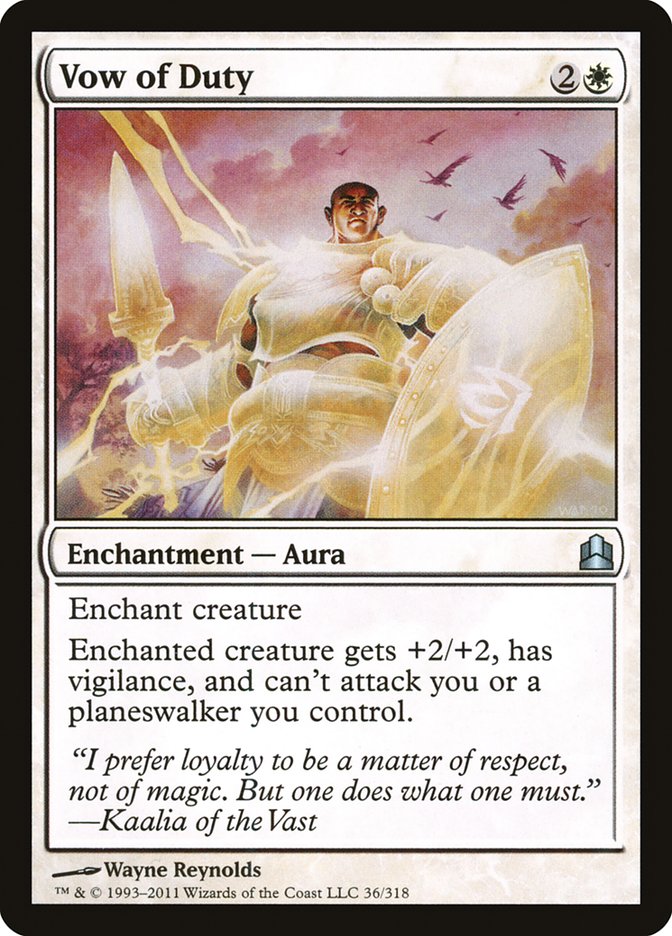 Vow of Duty (36) [Commander]