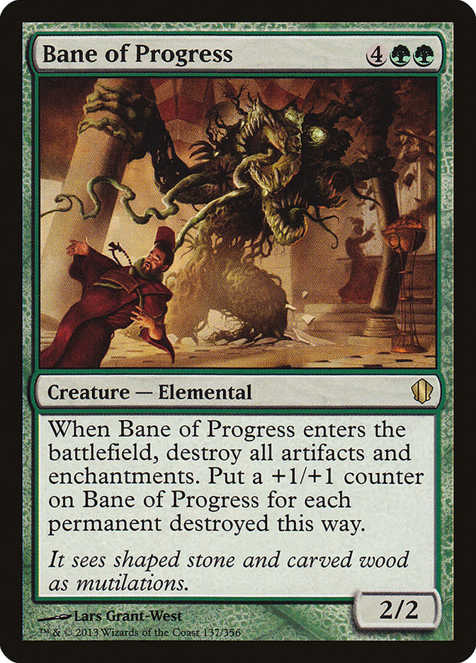 Bane of Progress (137) [Commander 2013]