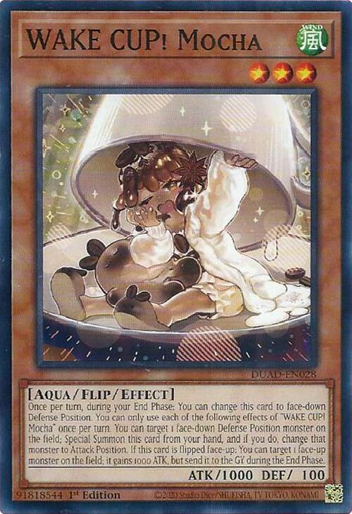 WAKE CUP! Mocha (DUAD-EN028) [Duelist's Advance]