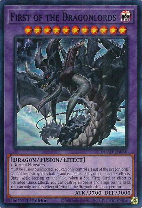First of the Dragonlords [DUAD-EN036] Super Rare