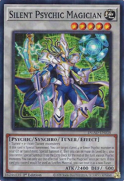 Silent Psychic Magician (DUAD-EN038) [Duelist's Advance]