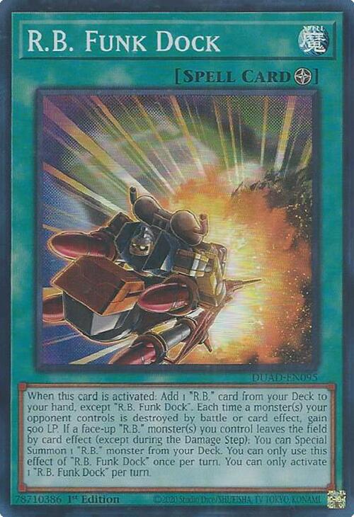 R.B. Funk Dock (DUAD-EN095) [Duelist's Advance]
