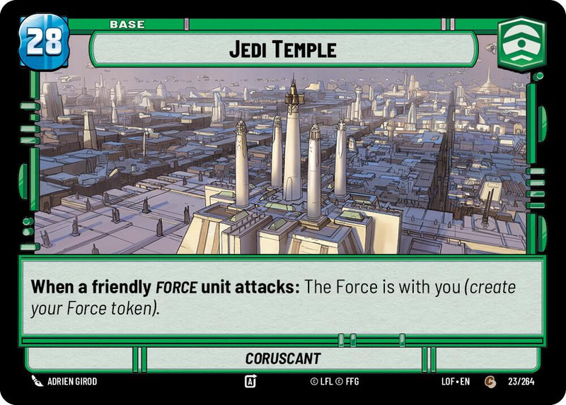 Jedi Temple // Force (023/264 // T03/T03) [Legends of the Force]