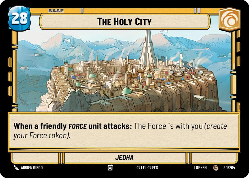 The Holy City // Force (030/264 // T03/T03) [Legends of the Force]